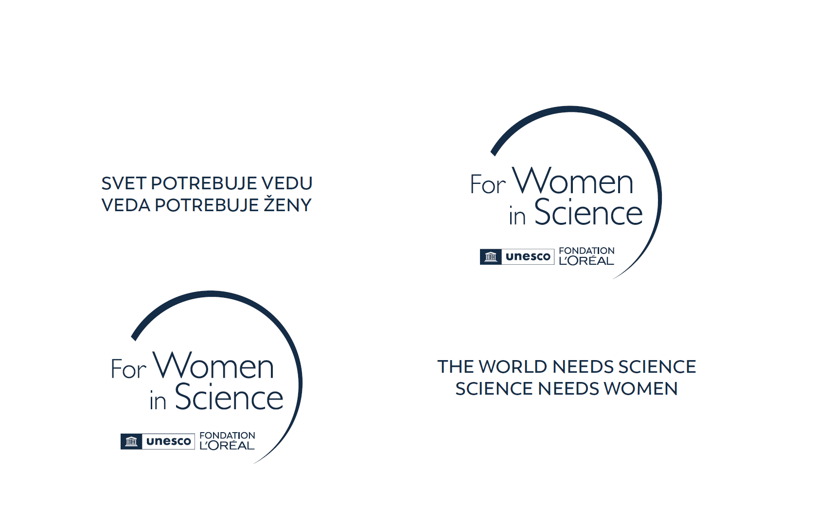 Laureates of L´Oréal UNESCO For Women In Science, Slovakia - talent program